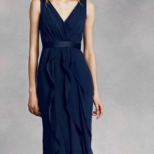 Vera Wang Marine Bridesmaid Gown size 22